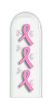 Glass Nail File: Pink Ribbon