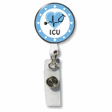 Load image into Gallery viewer, PM-1047 ICU Photo Metal Badge Holder - Pack of 3
