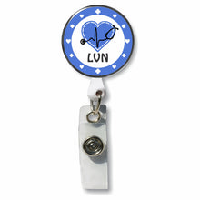 Load image into Gallery viewer, PM-1054 LVN Photo Metal Badge Holder - Pack of 3
