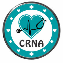 Load image into Gallery viewer, PM-1055 CRNA Photo Metal Badge Holder - Pack of 3
