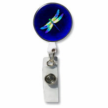 Load image into Gallery viewer, PM-1071 Dragonfly Photo Metal Badge Holder - Pack of 3

