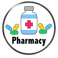 Load image into Gallery viewer, PM-1086 Pharmacy Photo Metal Badge Holder - Pack of 3

