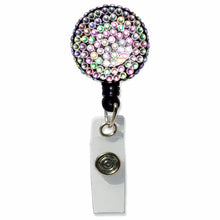 Load image into Gallery viewer, BH-109 Aurora Borealis Rhinestones Badge Holder - Pack of 3
