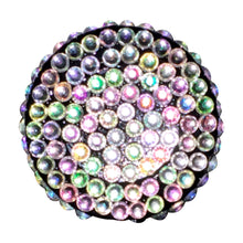 Load image into Gallery viewer, BH-109 Aurora Borealis Rhinestones Badge Holder - Pack of 3
