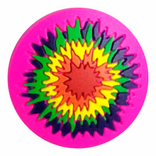 Load image into Gallery viewer, BH-123 Tie Dye 3D Rubber Badge Holder - Pack of 3

