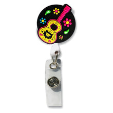 Load image into Gallery viewer, BH-125 Guitar 3D Rubber Badge Holder - Pack of 3
