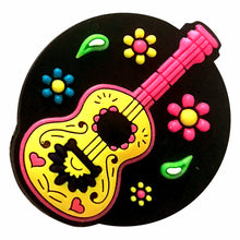 Load image into Gallery viewer, BH-125 Guitar 3D Rubber Badge Holder - Pack of 3
