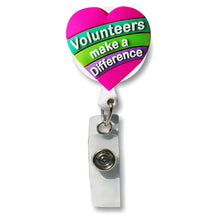 Load image into Gallery viewer, BH-129 Volunteers 3D Rubber Badge Holder - Pack of 3
