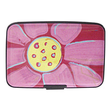 Load image into Gallery viewer, AW12A Pink Flower Aluminum Wallets
