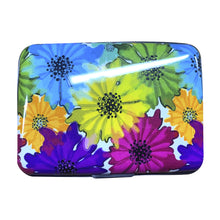 Load image into Gallery viewer, AW12B Flowers Aluminum Wallets
