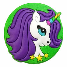 Load image into Gallery viewer, BH-131 Unicorn 3D Rubber Badge Holder - Pack of 3
