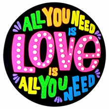 Load image into Gallery viewer, BH-136 Love 3D Rubber Badge Holder - Pack of 3
