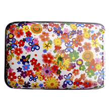 Load image into Gallery viewer, AW13A Little Flowers Aluminum Wallets
