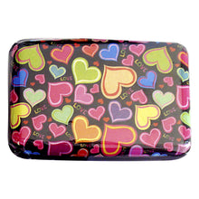 Load image into Gallery viewer, AW13C Hearts Aluminum Wallets
