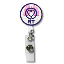 Load image into Gallery viewer, BH-140 Respiratory Therapist 3D Rubber Badge Holder - Pack of 3
