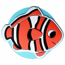 Load image into Gallery viewer, BH-145 Fish 3D Rubber Badge Holder - Pack of 3
