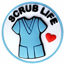 Load image into Gallery viewer, BH-147 Scrub Life 3D Rubber Badge Holder - Pack of 3
