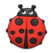 Load image into Gallery viewer, BH-017 Ladybug 3D Rubber Badge Holder - Pack of 3
