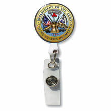 Load image into Gallery viewer, PM-195 US Army Photo Metal Badge Holder - Pack of 3
