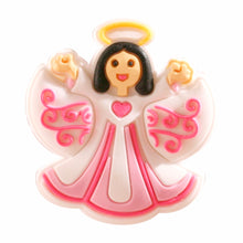 Load image into Gallery viewer, BH-020 Angel 3D Rubber Badge Holder - Pack of 3
