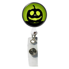 Load image into Gallery viewer, PM-3011 Pumpkin Photo Metal Badge Holder - Pack of 3
