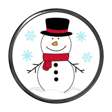Load image into Gallery viewer, PM-3016 Snowman Photo Metal Badge Holder - Pack of 3
