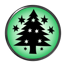 Load image into Gallery viewer, PM-3023 Christmas Tree Photo Metal Badge Holder - Pack of 3
