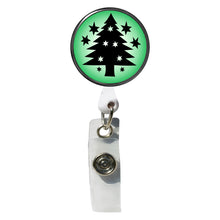 Load image into Gallery viewer, PM-3023 Christmas Tree Photo Metal Badge Holder - Pack of 3
