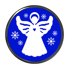 Load image into Gallery viewer, PM-3024 Angel Photo Metal Badge Holder - Pack of 3
