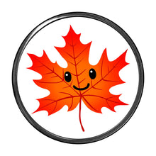 Load image into Gallery viewer, PM-3025 Leaf Photo Metal Badge Holder - Pack of 3
