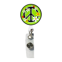 Load image into Gallery viewer, BH-031 Peace 3D Rubber Badge Holder - Pack of 3
