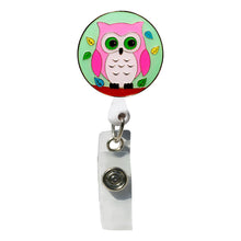 Load image into Gallery viewer, BH-404 Enamel Owl Badge Holder - Pack of 3
