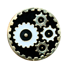 Load image into Gallery viewer, BH-406 Enamel Gears Badge Holder - Pack of 3
