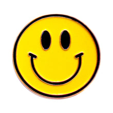 Load image into Gallery viewer, BH-411 Enamel Smiley Badge Holder - Pack of 3
