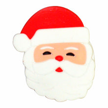 Load image into Gallery viewer, BH-043 Santa 3D Rubber Badge Holder - Pack of 3
