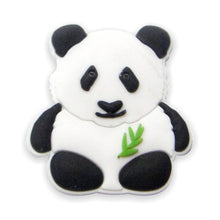 Load image into Gallery viewer, BH-048 Panda 3D Rubber Badge Holder - Pack of 3

