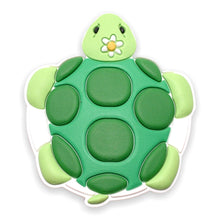 Load image into Gallery viewer, BH-049 Turtle 3D Rubber Badge Holder - Pack of 3
