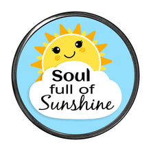 Load image into Gallery viewer, PM-503 Soul Full of Sunshine Photo Metal Badge Holders - Pack of 3
