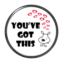 Load image into Gallery viewer, PM-506 You've Got This Photo Metal Badge Holders - Pack of 3
