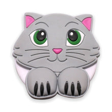Load image into Gallery viewer, BH-050 Cat Rubber 3D Badge Holder - Pack of 3
