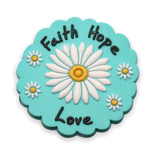 Load image into Gallery viewer, BH-052 Faith Rubber 3D Badge Holder - Pack of 3
