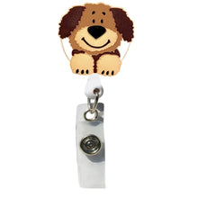 Load image into Gallery viewer, BH-056 Dog 3D Rubber Badge Holder - Pack of 3
