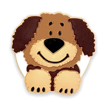 Load image into Gallery viewer, BH-056 Dog 3D Rubber Badge Holder - Pack of 3

