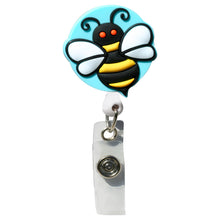 Load image into Gallery viewer, BH-063 Bee Rubber 3D Badge Holder - Pack of 3

