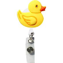 Load image into Gallery viewer, BH-065 Duck 3D Rubber Badge Holder - Pack of 3
