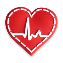 Load image into Gallery viewer, BH-066 EKG 3D Rubber Badge Holder - Pack of 3
