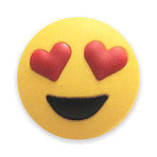 Load image into Gallery viewer, BH-075 Love Emoji 3D Rubber Badge Holder - Pack of 3
