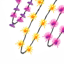 Load image into Gallery viewer, 768174 Bats &amp; Spiders Flashing Necklaces

