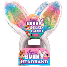 Load image into Gallery viewer, 768405 Sequin Bunny Headbands
