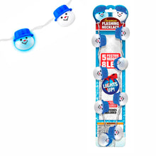 Load image into Gallery viewer, 768649 Santa &amp; Snowman Flashing Necklaces
